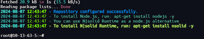 安装node